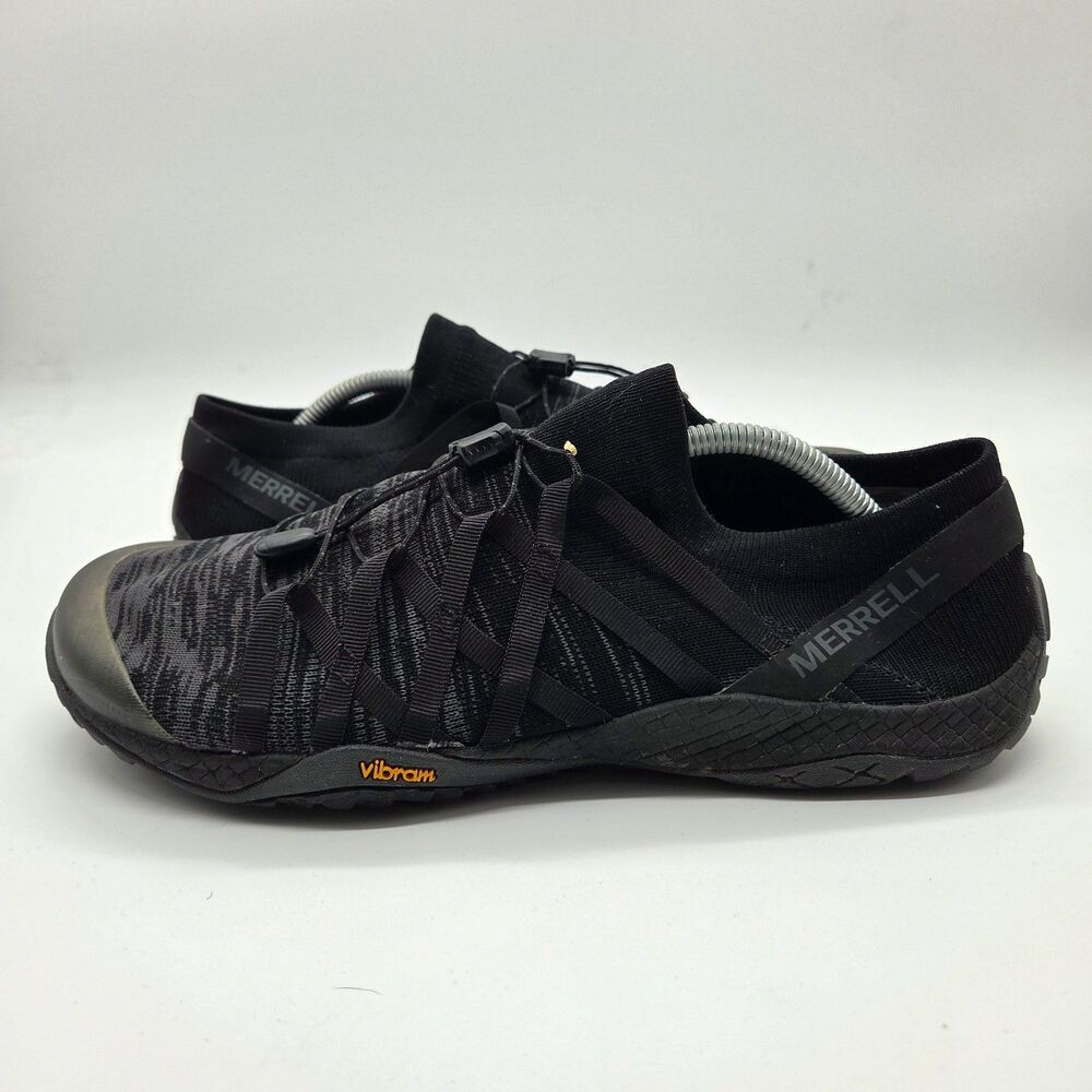 Merrell Trail Glove 4 Men’s Barefoot Running Shoes Black Vibram Size 12